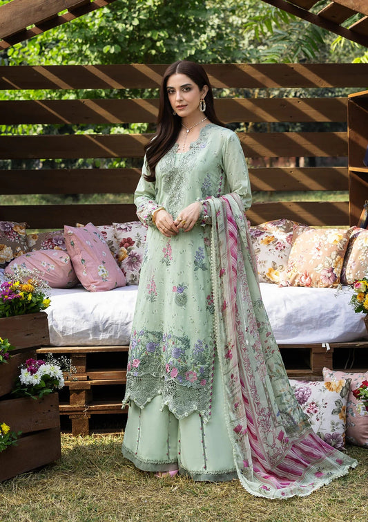 [ SUIT J ] - ELAF CHIKANKARI PRINTS WITH CHIFFON DUPATTA 2026