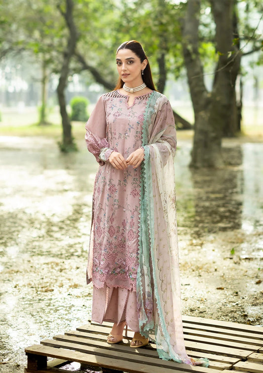 [ SUIT P ] - ELAF CHIKANKARI PRINTS WITH CHIFFON DUPATTA 2026