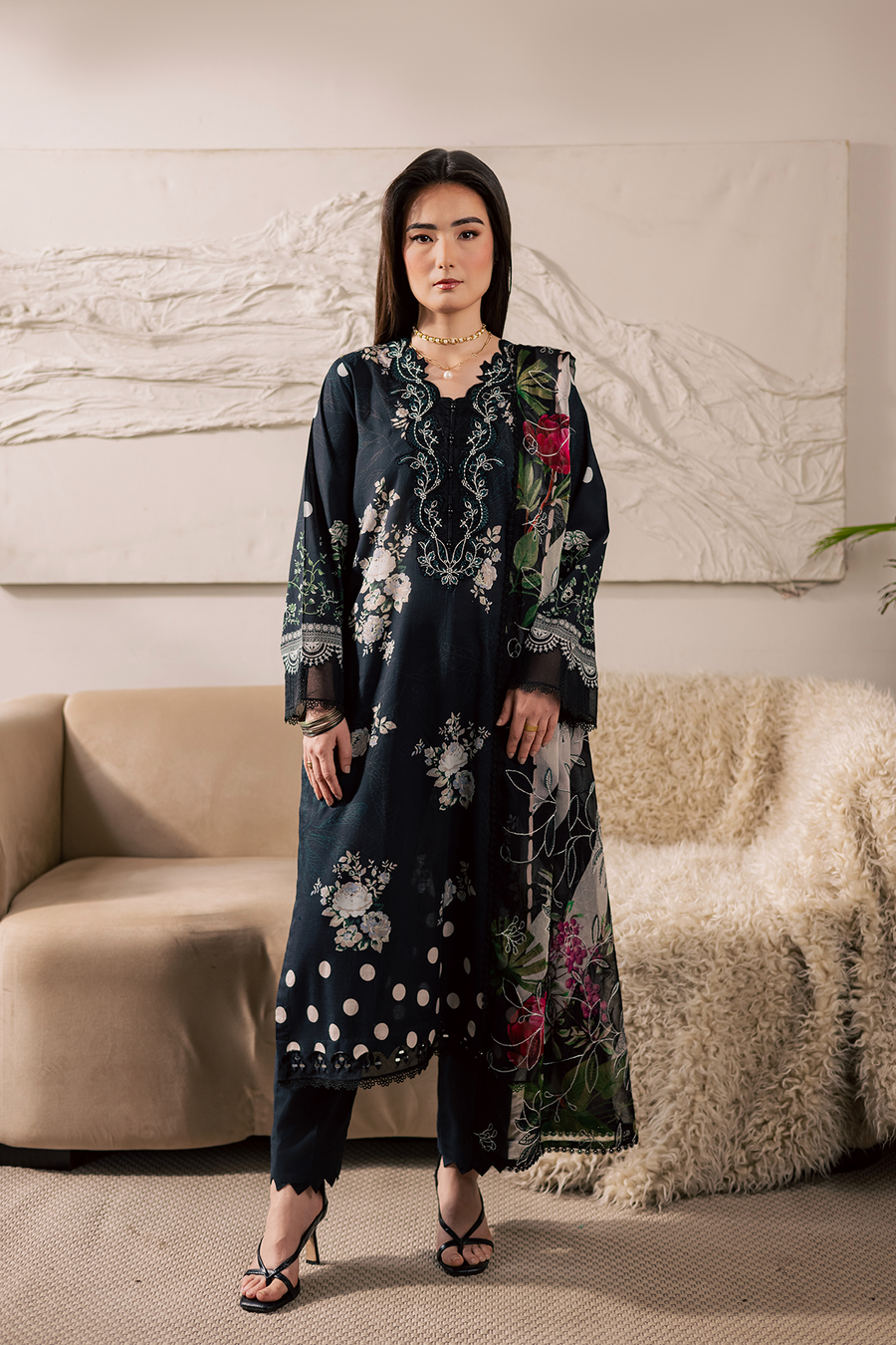 [ SUIT B ] - EVERYDAY VOL 2 BY DARIA LAWN EMBROIDERED COLLECTION 2026