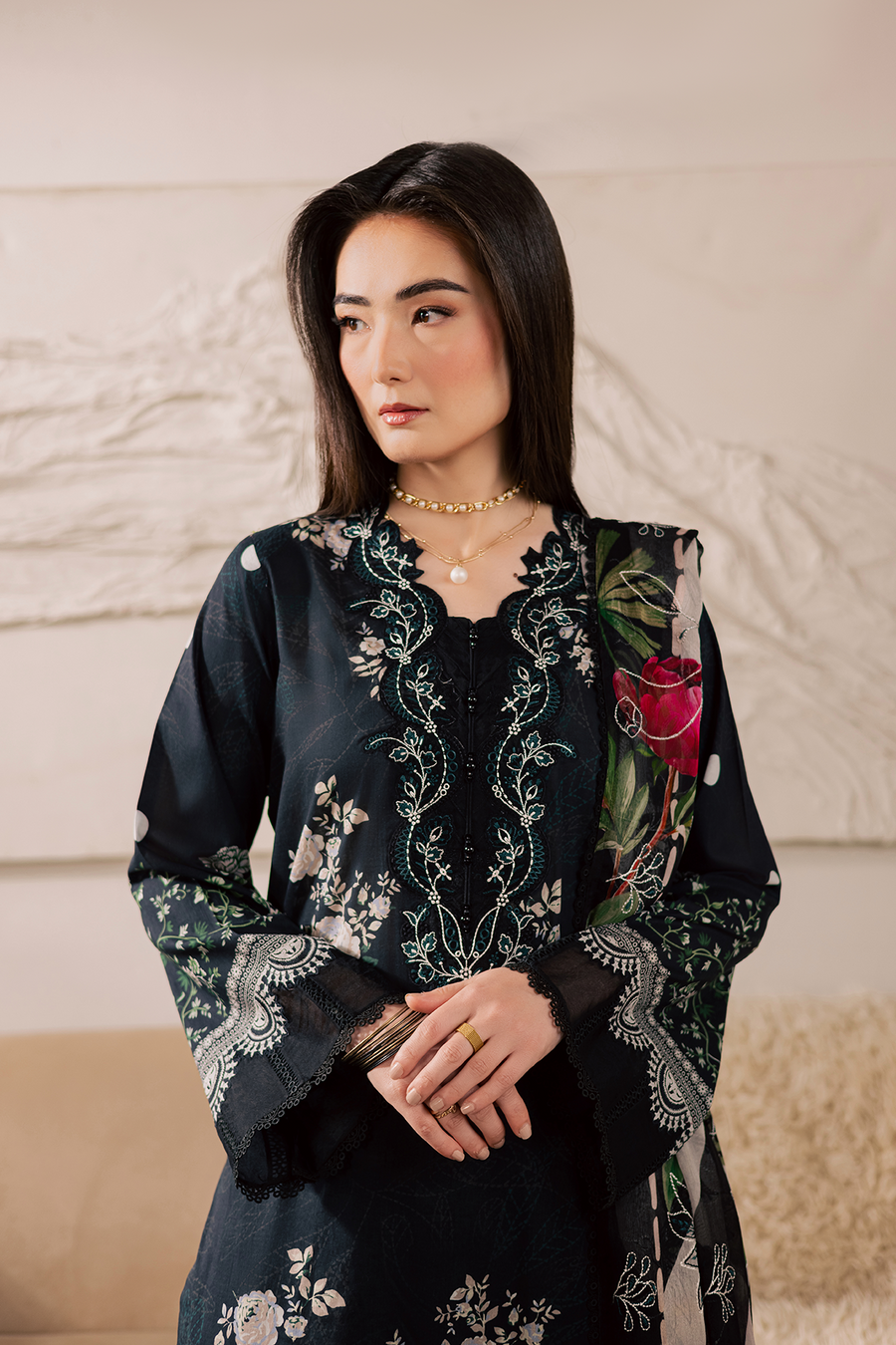 [ SUIT B ] - EVERYDAY VOL 2 BY DARIA LAWN EMBROIDERED COLLECTION 2026