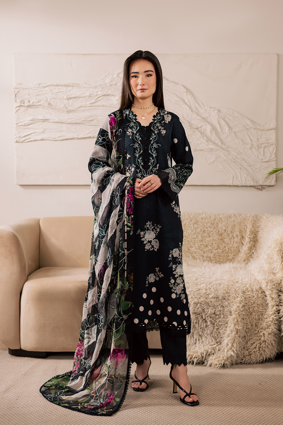 [ SUIT B ] - EVERYDAY VOL 2 BY DARIA LAWN EMBROIDERED COLLECTION 2026