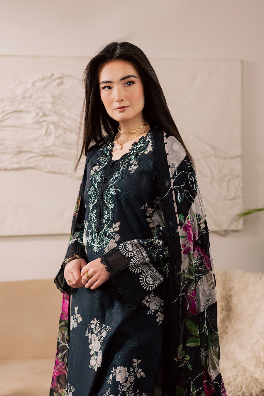 [ SUIT B ] - EVERYDAY VOL 2 BY DARIA LAWN EMBROIDERED COLLECTION 2026