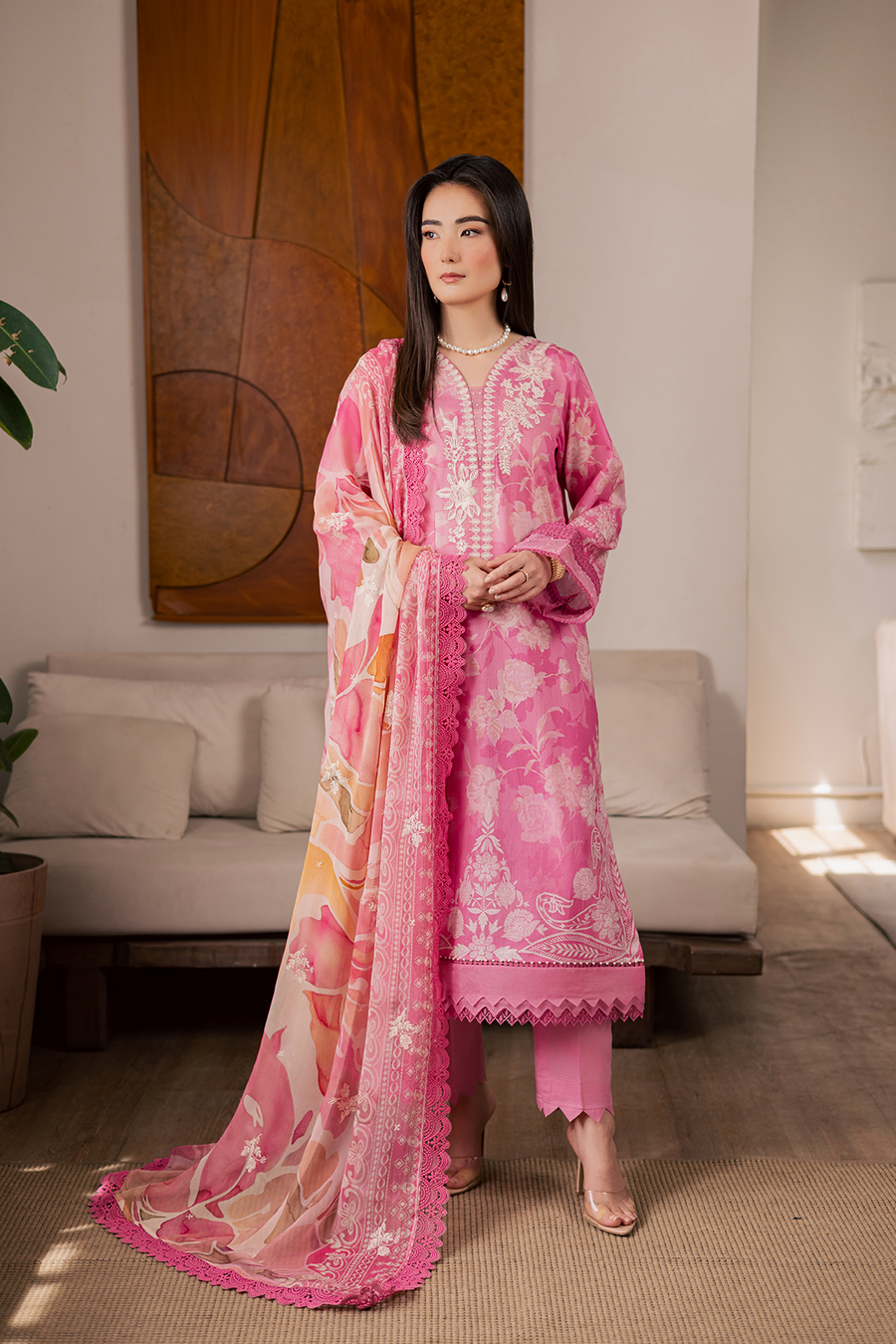 [ SUIT D ] - EVERYDAY VOL 2 BY DARIA LAWN EMBROIDERED COLLECTION 2026
