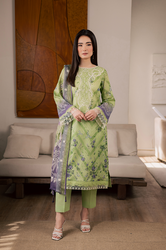[ SUIT C ] - EVERYDAY VOL 2 BY DARIA LAWN EMBROIDERED COLLECTION 2026