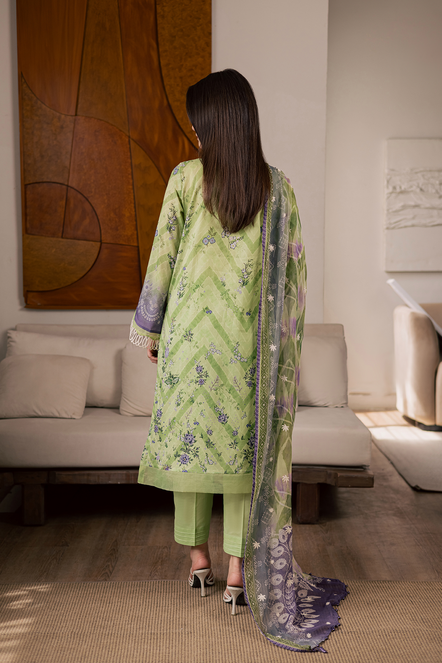 [ SUIT C ] - EVERYDAY VOL 2 BY DARIA LAWN EMBROIDERED COLLECTION 2026