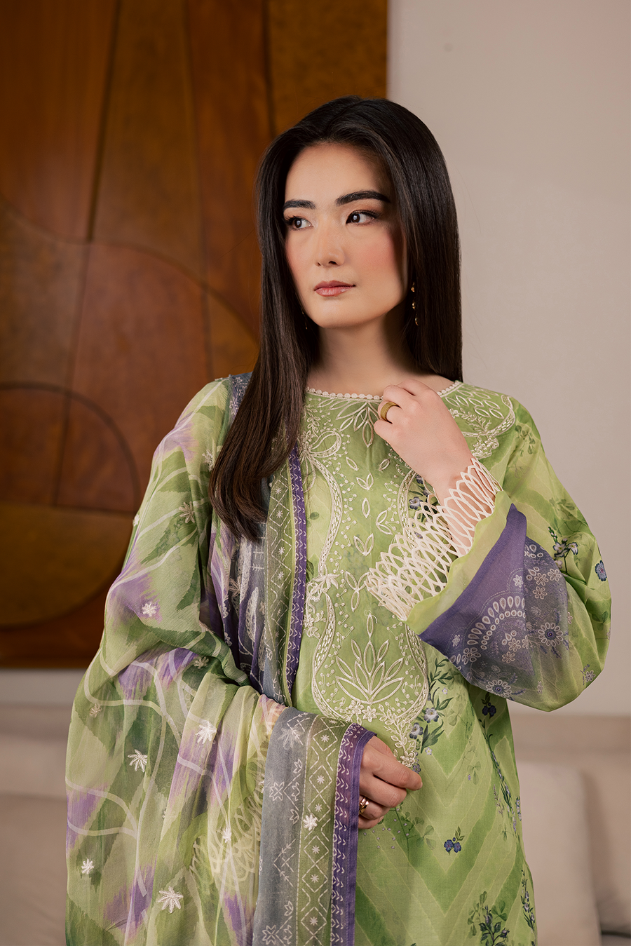 [ SUIT C ] - EVERYDAY VOL 2 BY DARIA LAWN EMBROIDERED COLLECTION 2026
