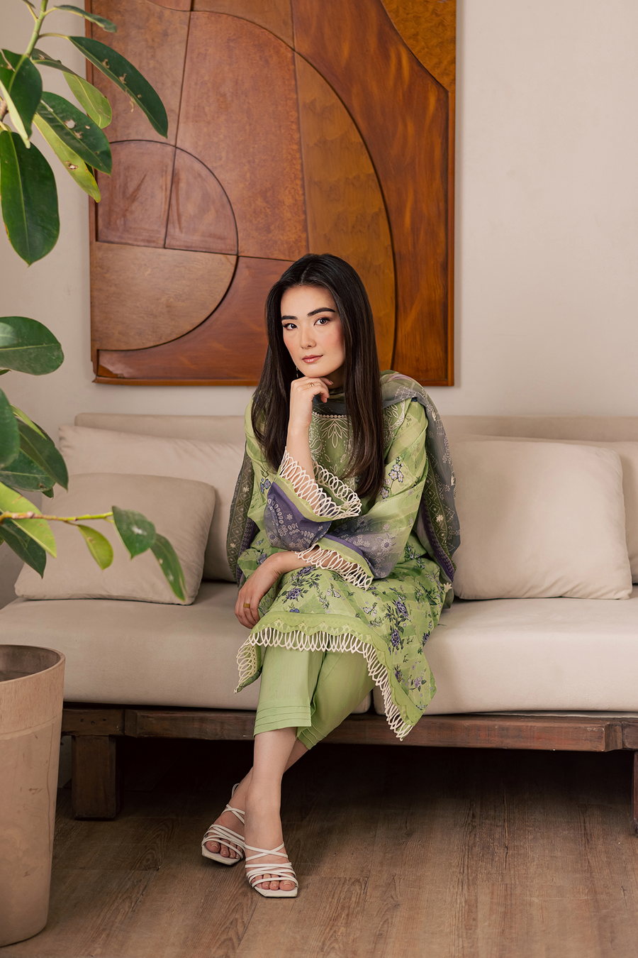 [ SUIT C ] - EVERYDAY VOL 2 BY DARIA LAWN EMBROIDERED COLLECTION 2026