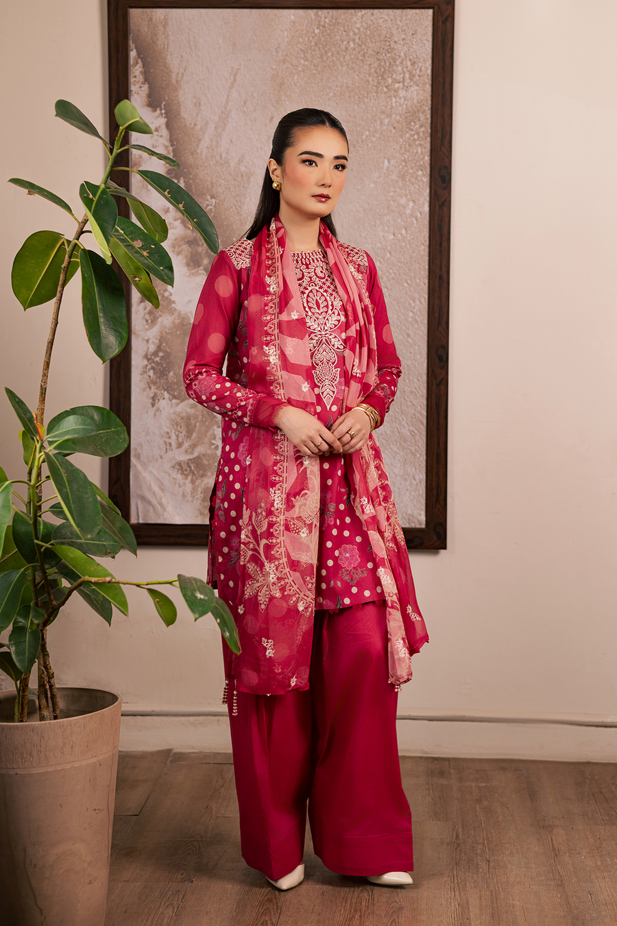 [ SUIT H ] - EVERYDAY VOL 2 BY DARIA LAWN EMBROIDERED COLLECTION 2026