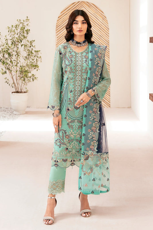 RAMSHA RANGOON CHIFFON COLLECTION VOL 12 2024 🌸🌸🌸