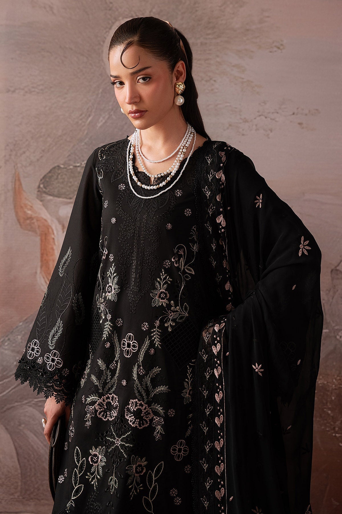 [ SUIT B ] - NUREH FEYA EMBROIDERED LAWN WITH EMBROIDERED CHIFFON DUPATTA COLLECTION 2026