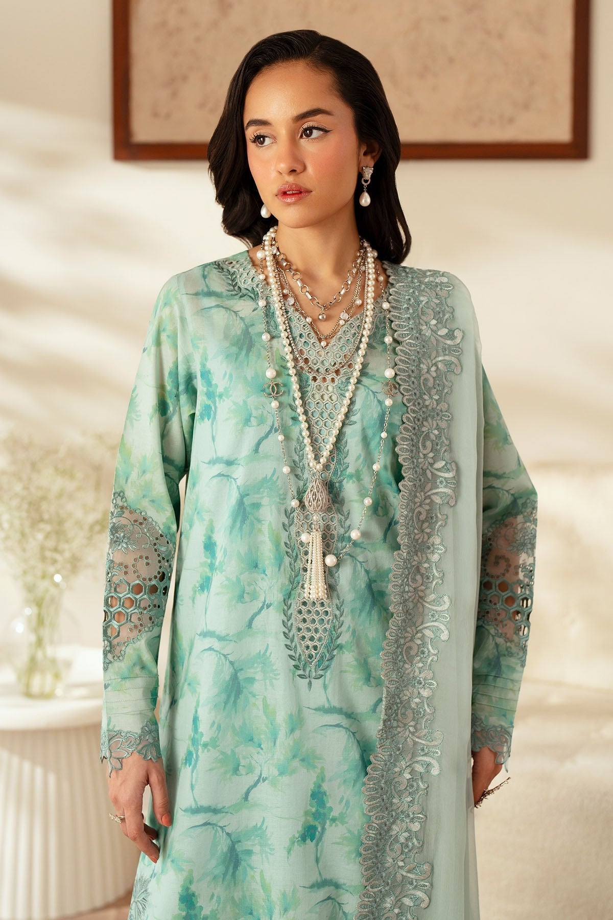 NUREH FEYA EID EDIT LAWN EMBROIDERED 2025