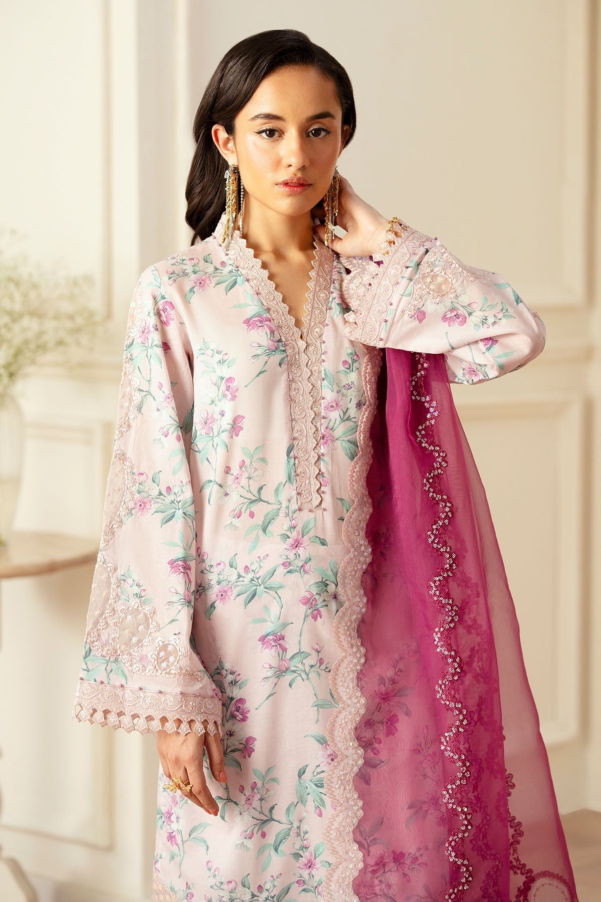 NUREH FEYA EID EDIT LAWN EMBROIDERED 2025