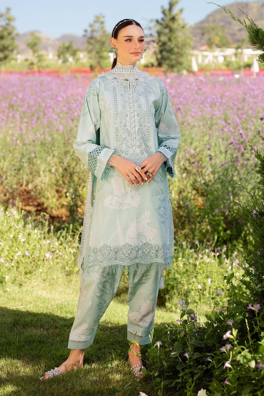 JADE FLORA 3 PC LAWN EMBROIDERED COLLECTION SS 25