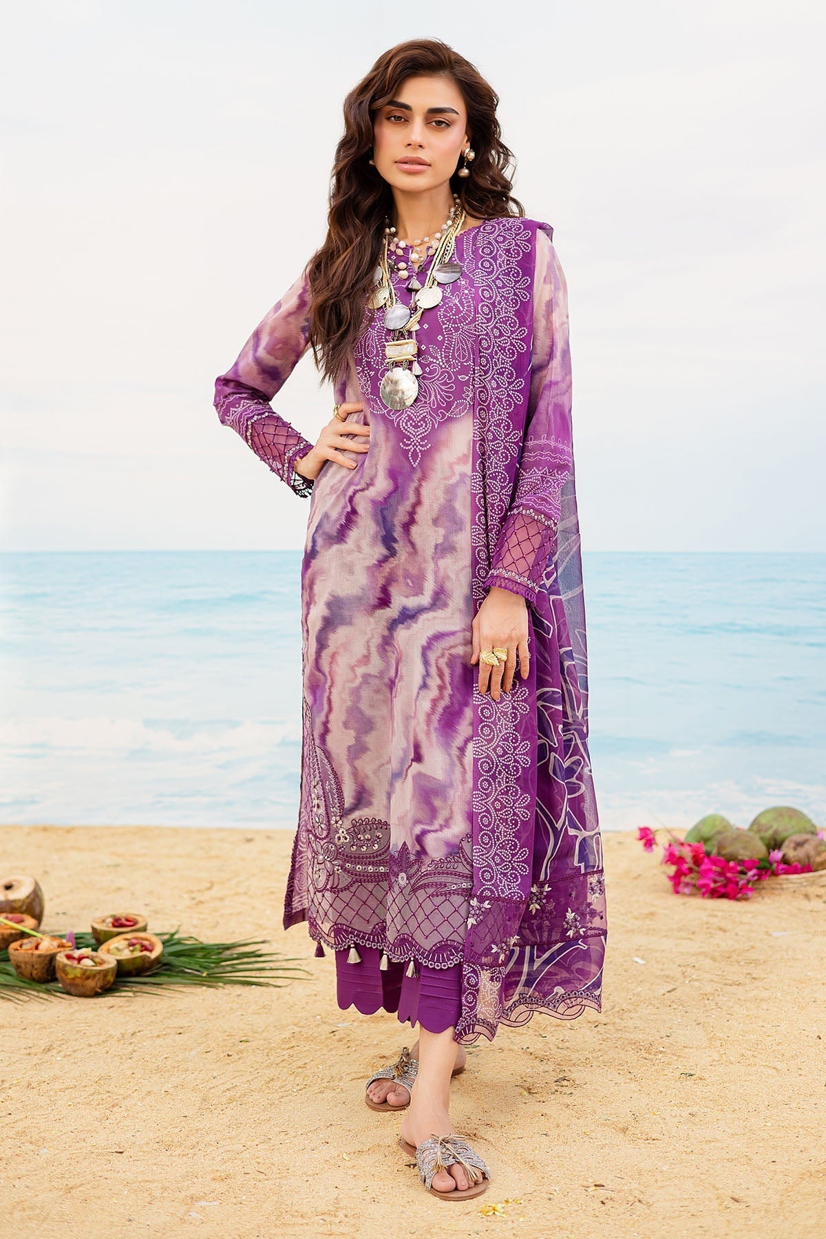 NUREH GARDENIA LAWN EMBROIDERED COLLECTION 2025