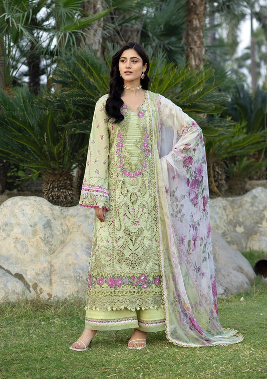 [ SUIT G ] - ELAF CHIKANKARI PRINTS WITH CHIFFON DUPATTA 2026