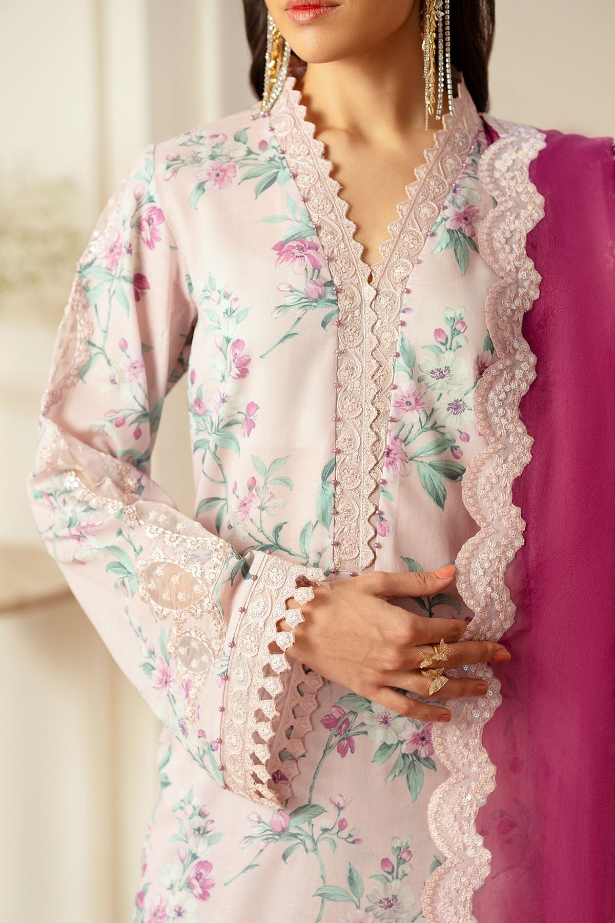 NUREH FEYA EID EDIT LAWN EMBROIDERED 2025