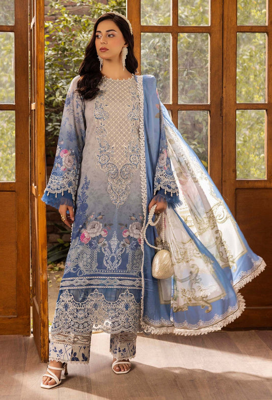 ADANS LIBAS CHANTELLE LAWN EMBROIDERED 2025