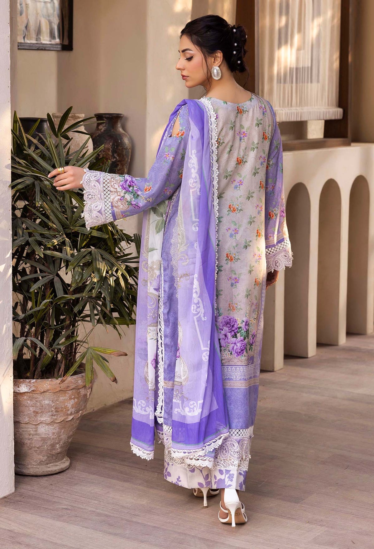 ADANS LIBAS CHANTELLE LAWN EMBROIDERED 2025