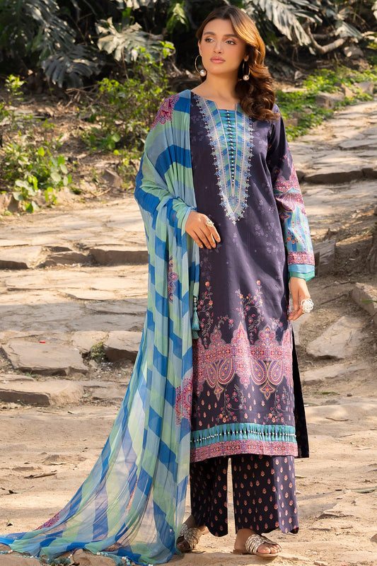 CHARIZMA C - PRINTS VOLUME 11 PRINTED LAWN WITH PRINTED CHIFFON DUPATTA 2025