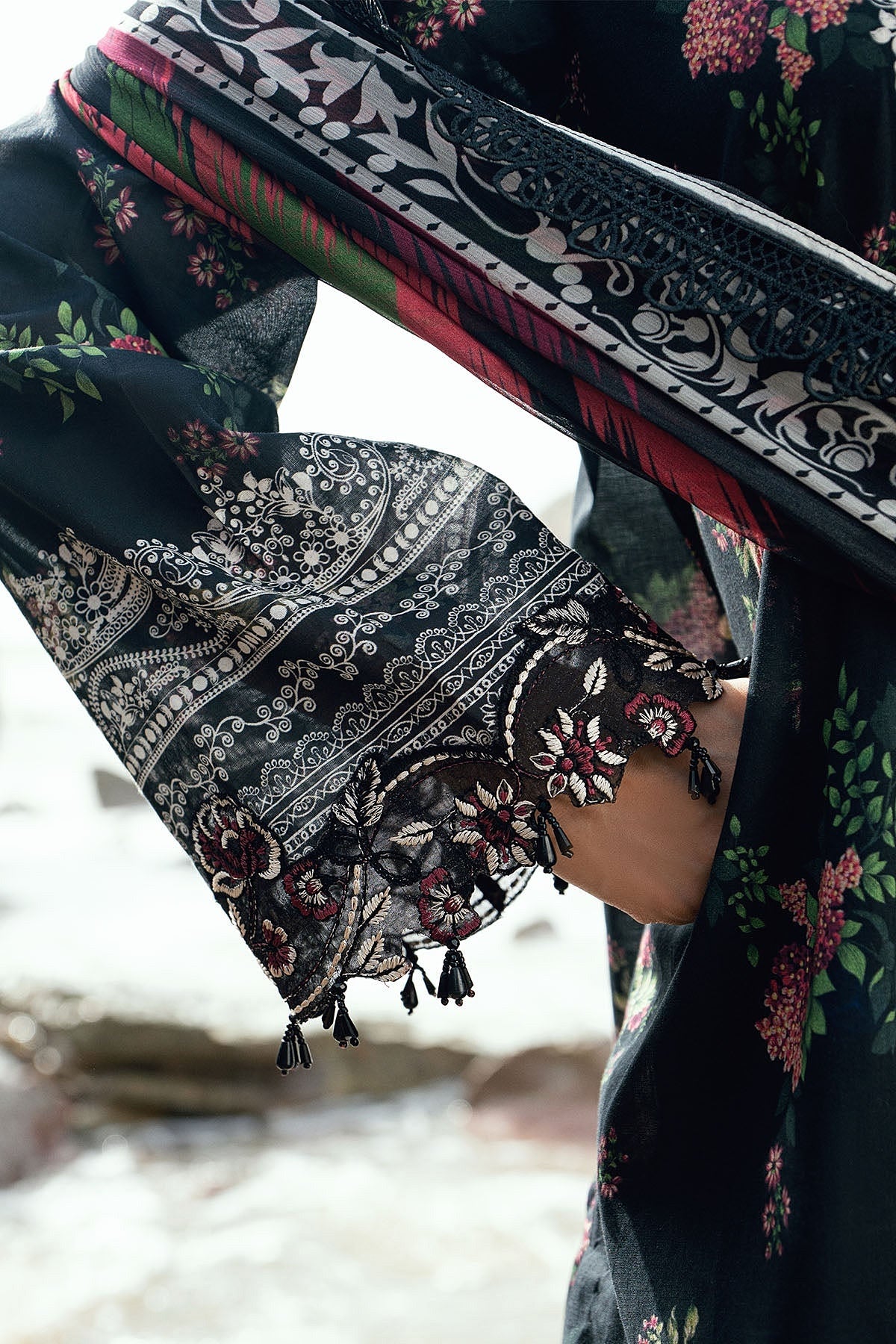 [ SUIT C ] - NUREH GARDENIA LAWN EMBROIDERED AND PRINTED 2026
