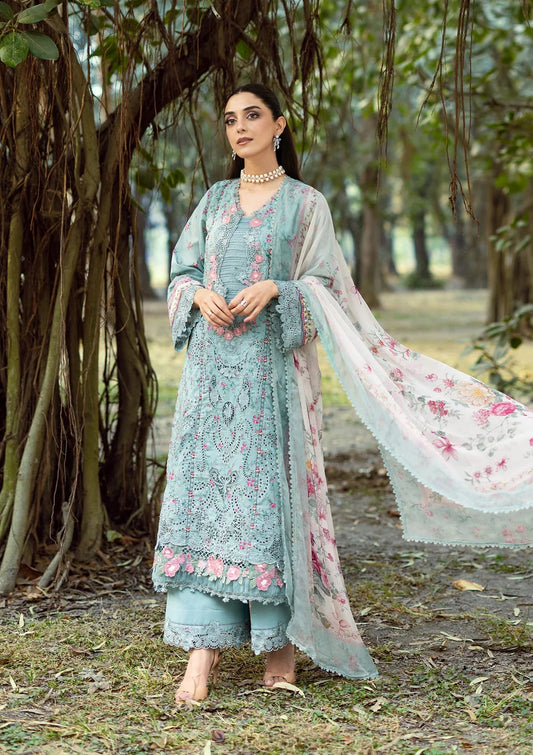 [ SUIT N ] - ELAF CHIKANKARI PRINTS WITH CHIFFON DUPATTA 2026