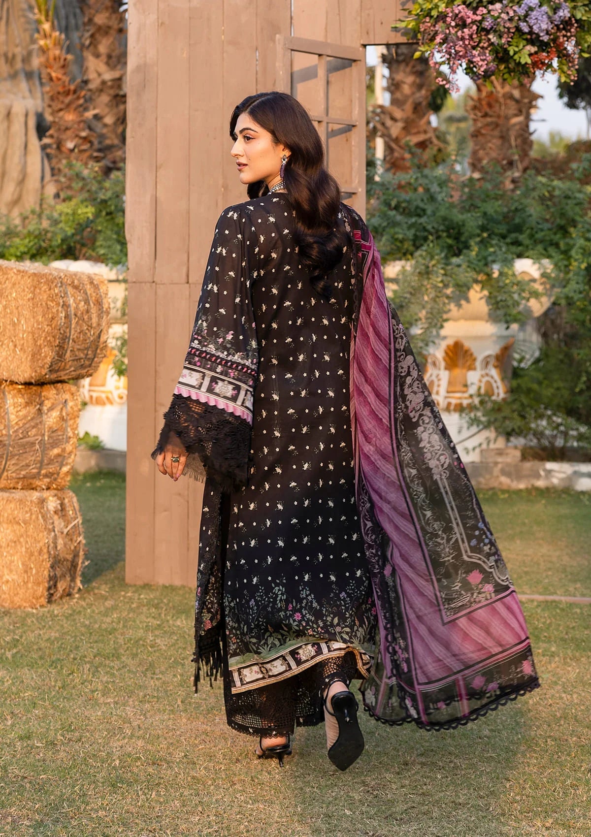 [ SUIT K ] - ELAF CHIKANKARI PRINTS WITH CHIFFON DUPATTA 2026