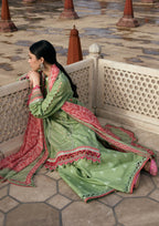 [ SUIT G ] - KAHF AANGAN LUXURY PRINT LAWN WITH CHIFFON DUPATTA 2026