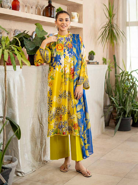 POP GUL BY BRENISH THREE PIECE LAWN COLLECTION 2025