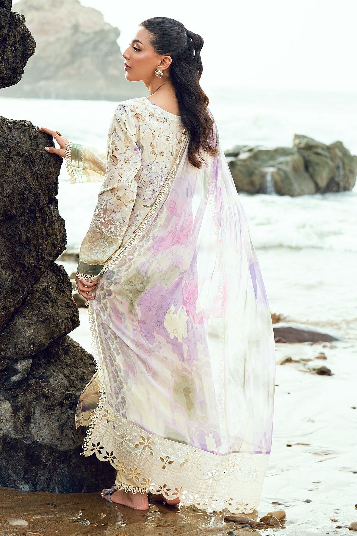 [ SUIT A ] - NUREH GARDENIA LAWN EMBROIDERED AND PRINTED 2026