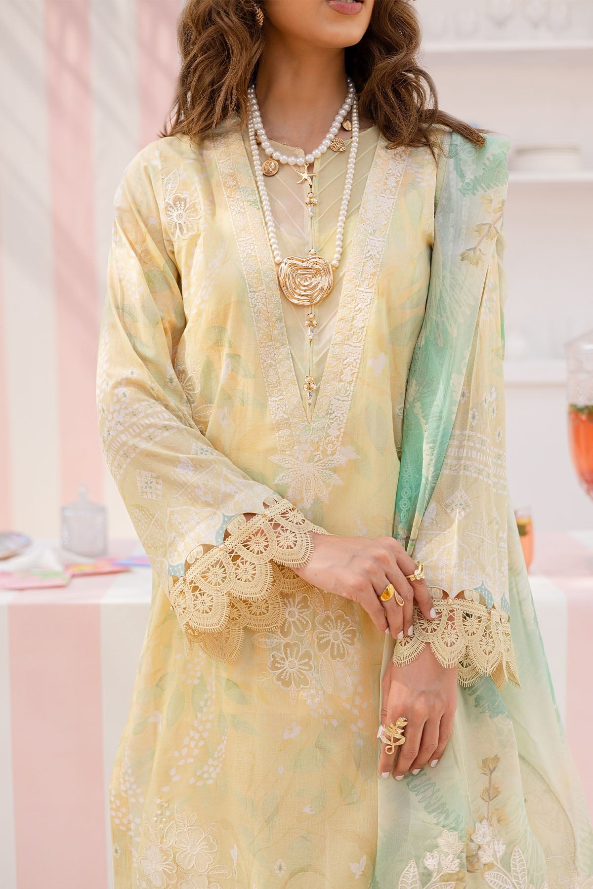NUREH GARDENIA LAWN EMBROIDERED COLLECTION 2025