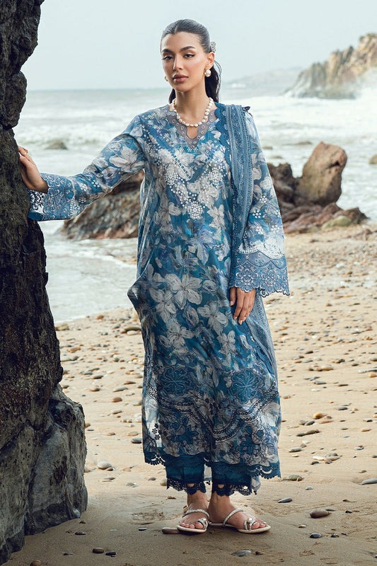[ SUIT E ] - NUREH GARDENIA LAWN EMBROIDERED AND PRINTED 2026