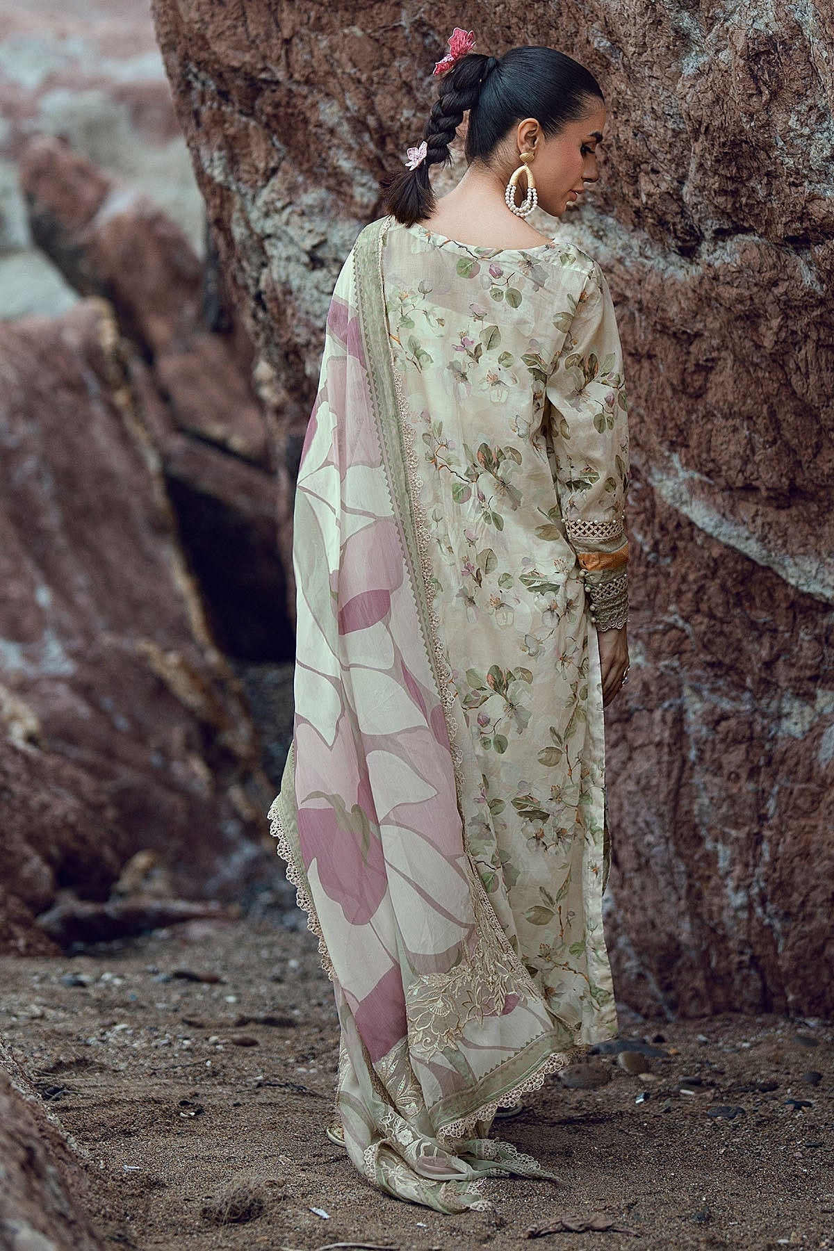[ SUIT I ] - NUREH GARDENIA LAWN EMBROIDERED AND PRINTED 2026