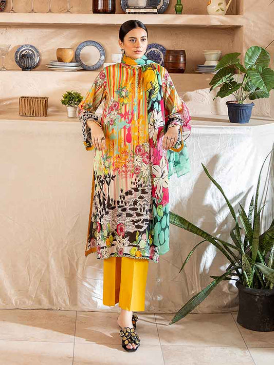 POP GUL BY BRENISH THREE PIECE LAWN COLLECTION 2025