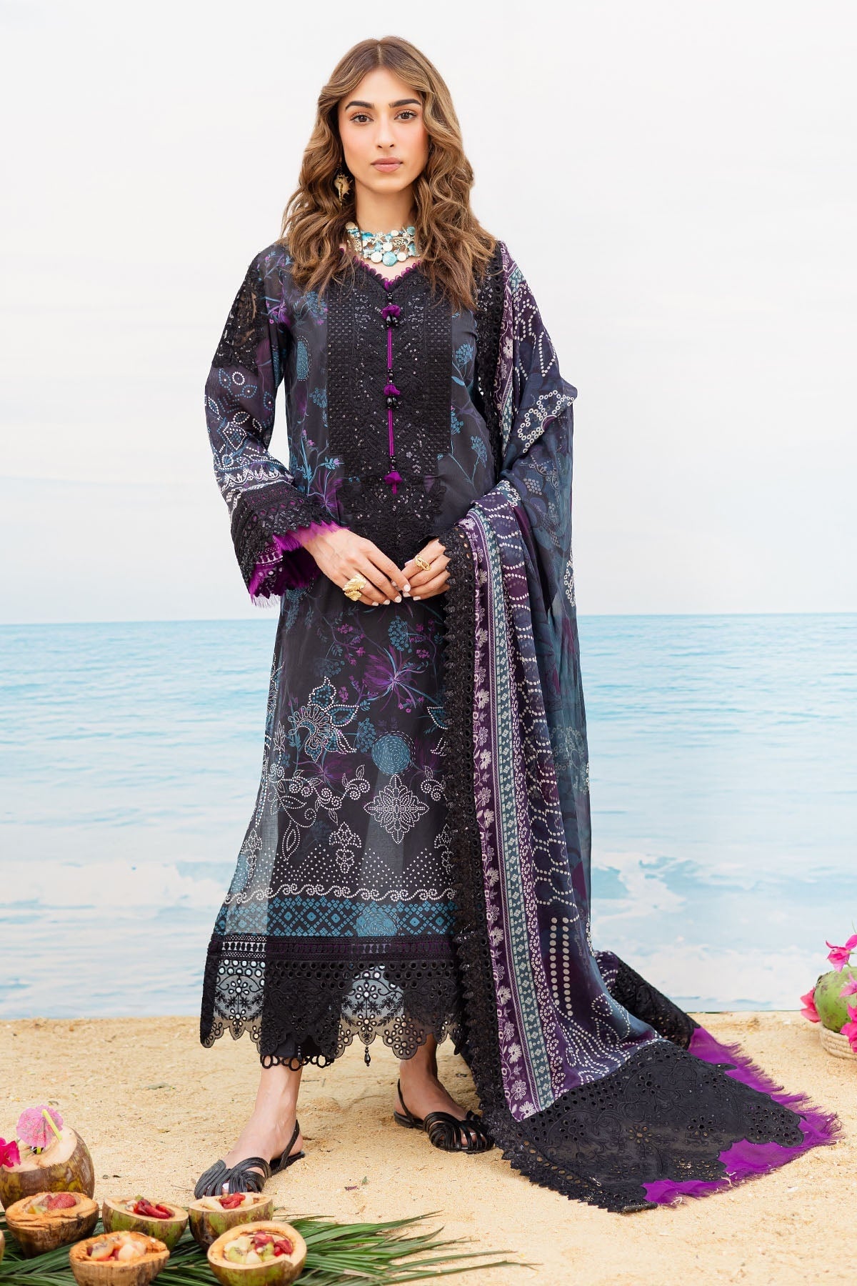 NUREH GARDENIA LAWN EMBROIDERED COLLECTION 2025