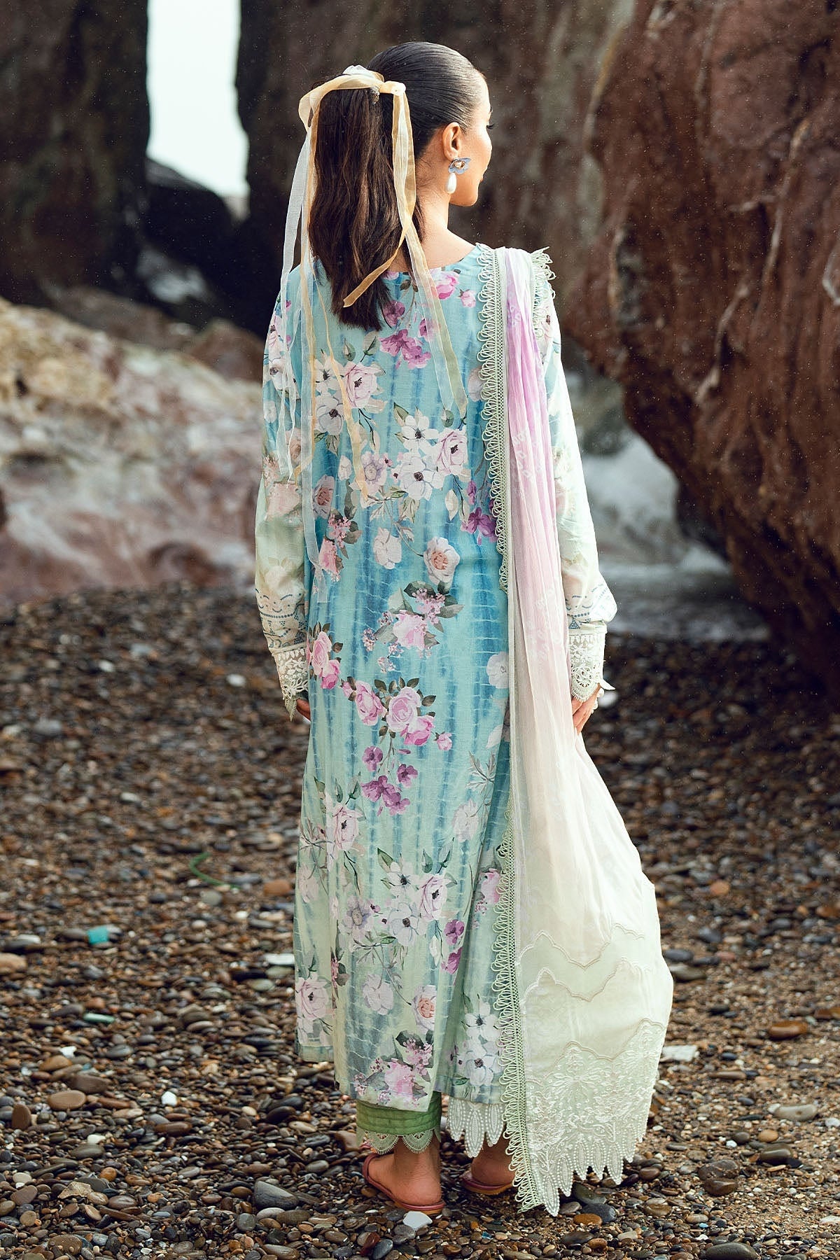 [ SUIT F ] - NUREH GARDENIA LAWN EMBROIDERED AND PRINTED 2026
