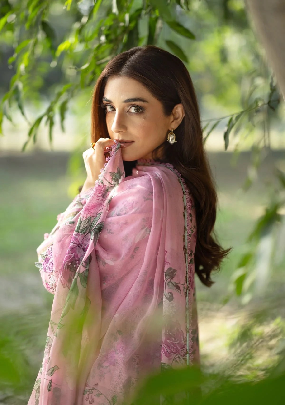 [ SUIT D ] - ELAF CHIKANKARI PRINTS WITH CHIFFON DUPATTA 2026