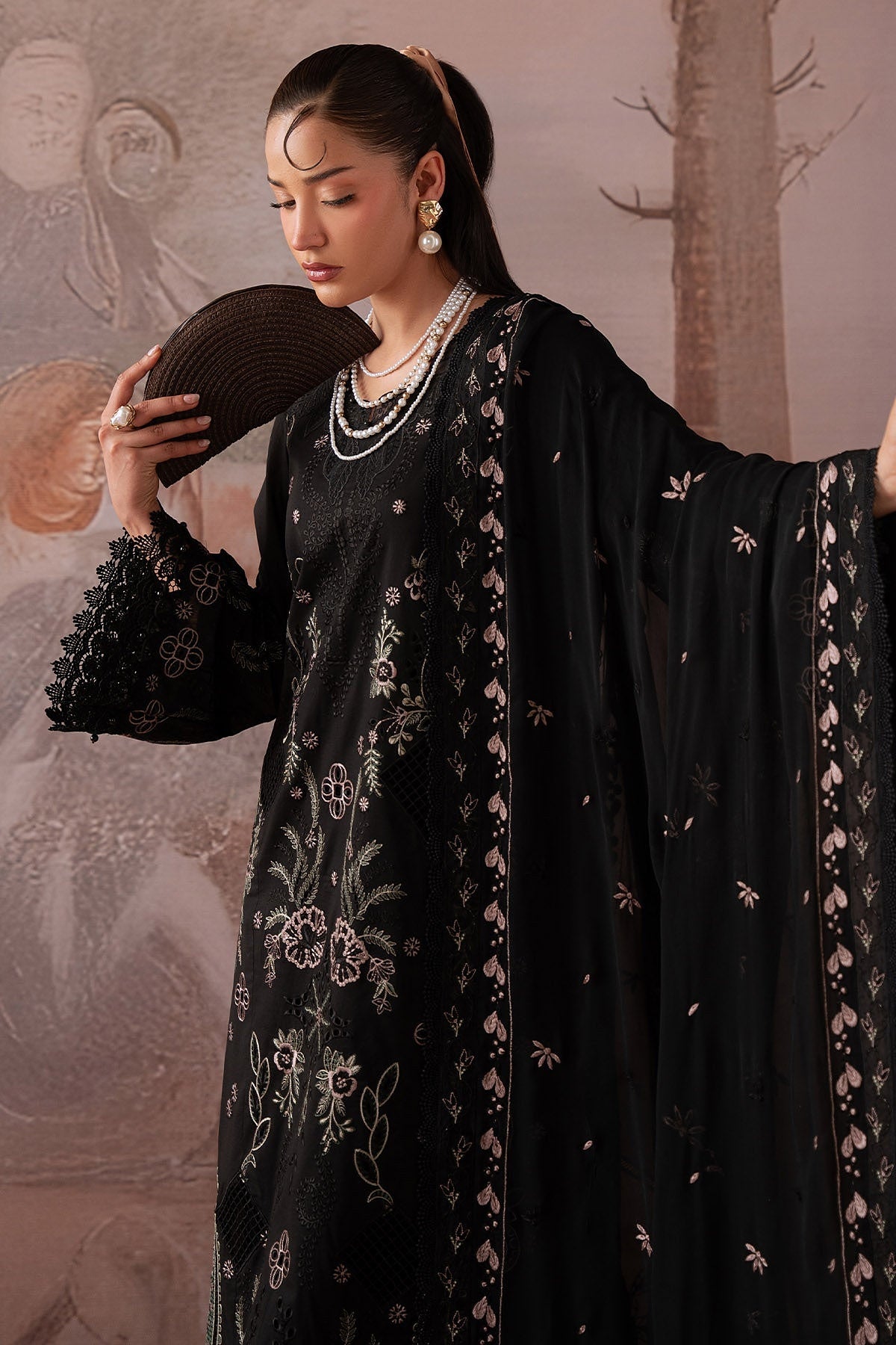 [ SUIT B ] - NUREH FEYA EMBROIDERED LAWN WITH EMBROIDERED CHIFFON DUPATTA COLLECTION 2026