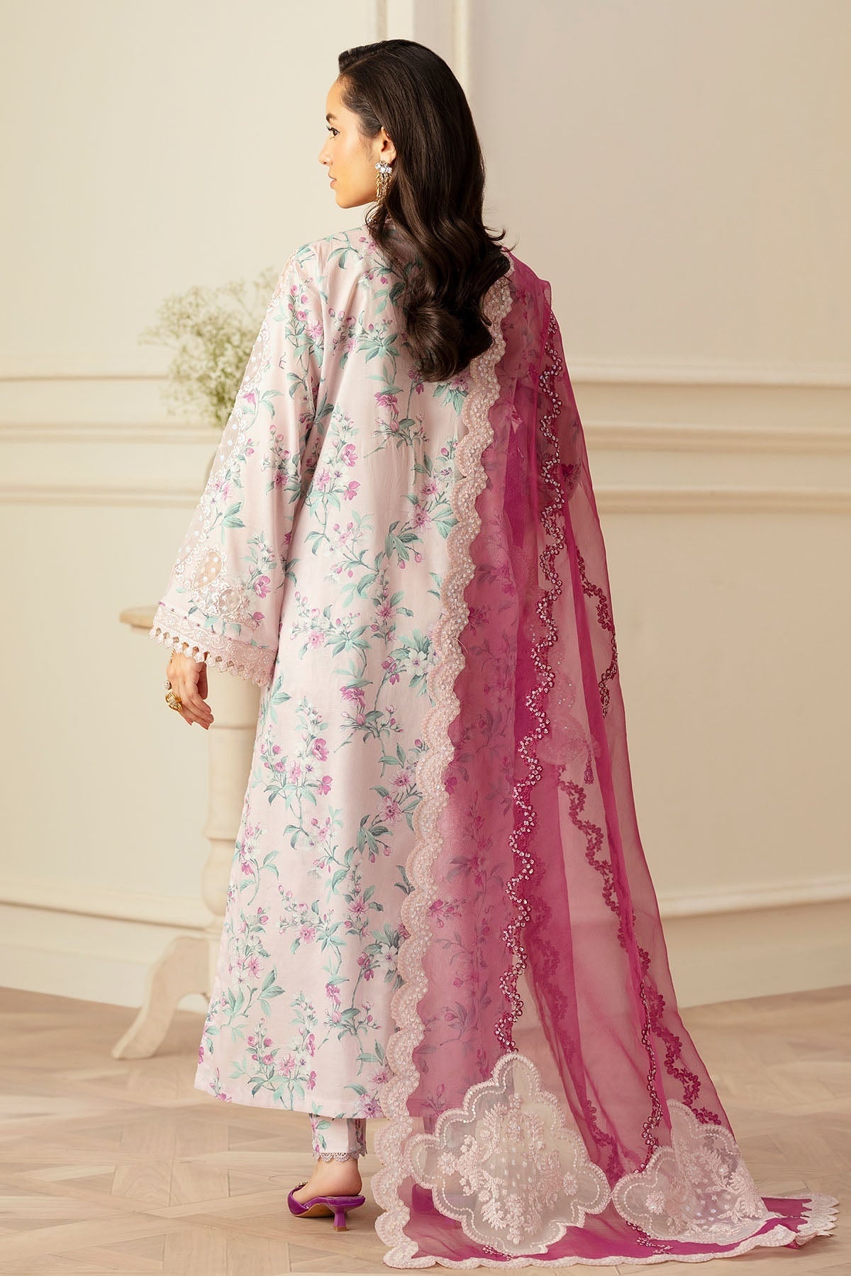 NUREH FEYA EID EDIT LAWN EMBROIDERED 2025