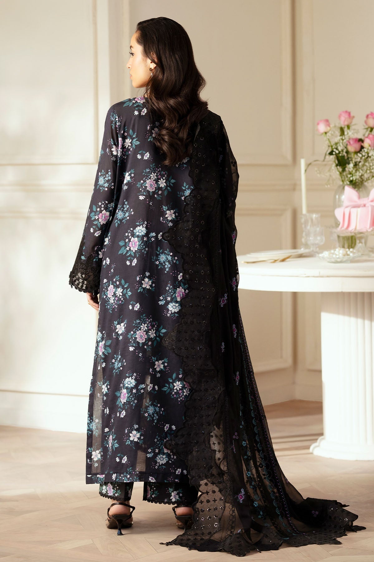 NUREH FEYA EID EDIT LAWN EMBROIDERED 2025