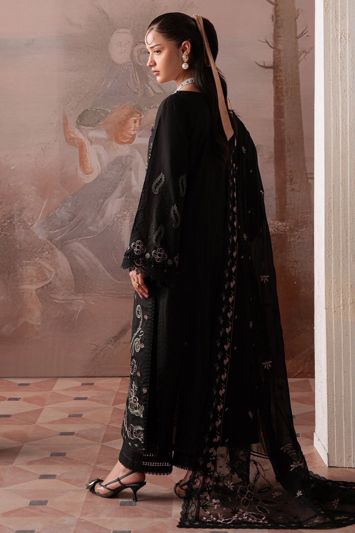 [ SUIT B ] - NUREH FEYA EMBROIDERED LAWN WITH EMBROIDERED CHIFFON DUPATTA COLLECTION 2026