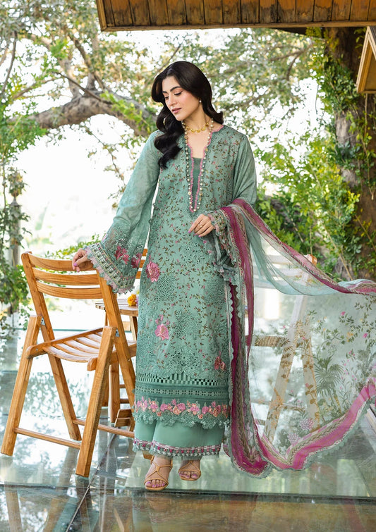 [ SUIT B ] - ELAF CHIKANKARI PRINTS WITH CHIFFON DUPATTA 2026