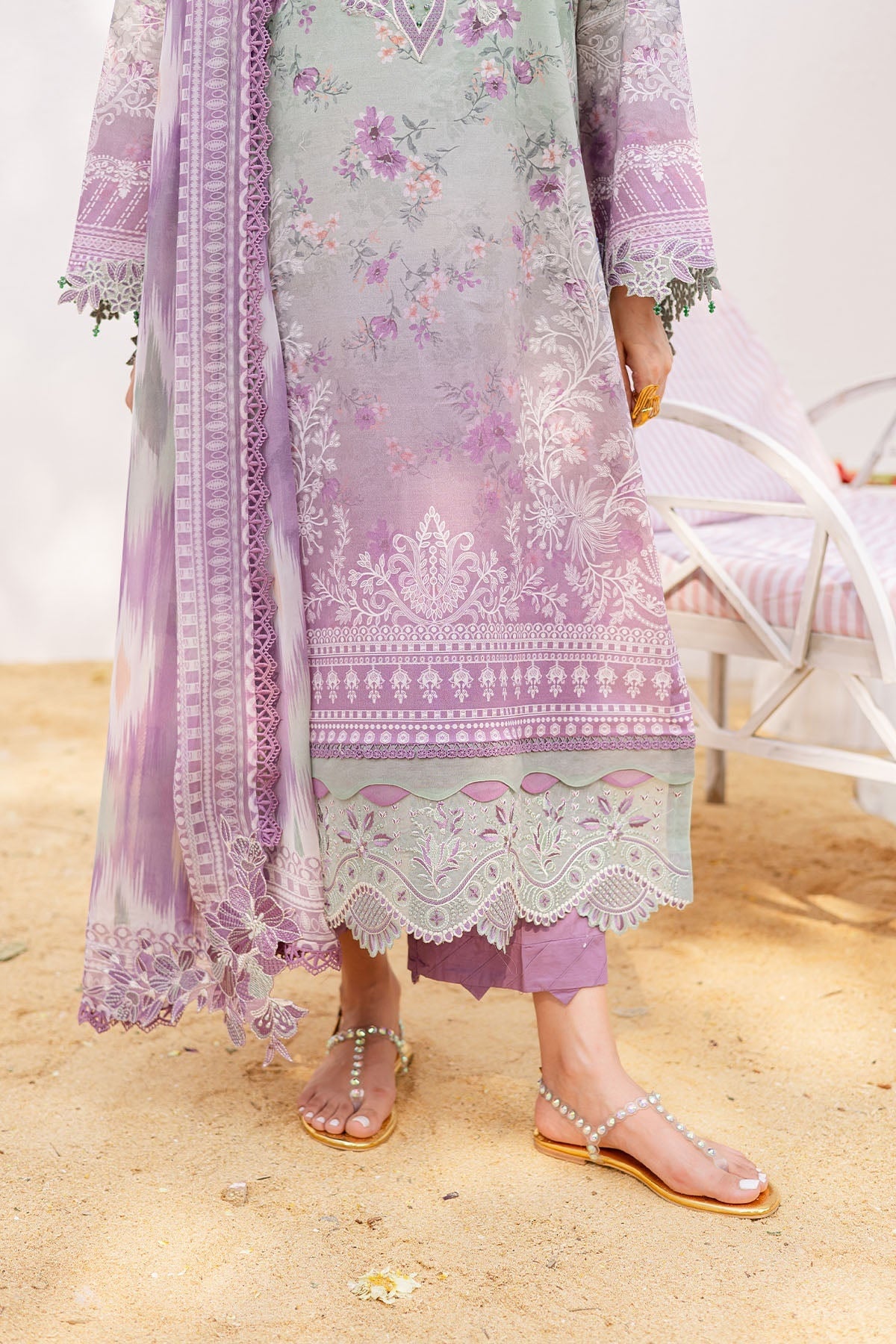 NUREH GARDENIA LAWN EMBROIDERED COLLECTION 2025