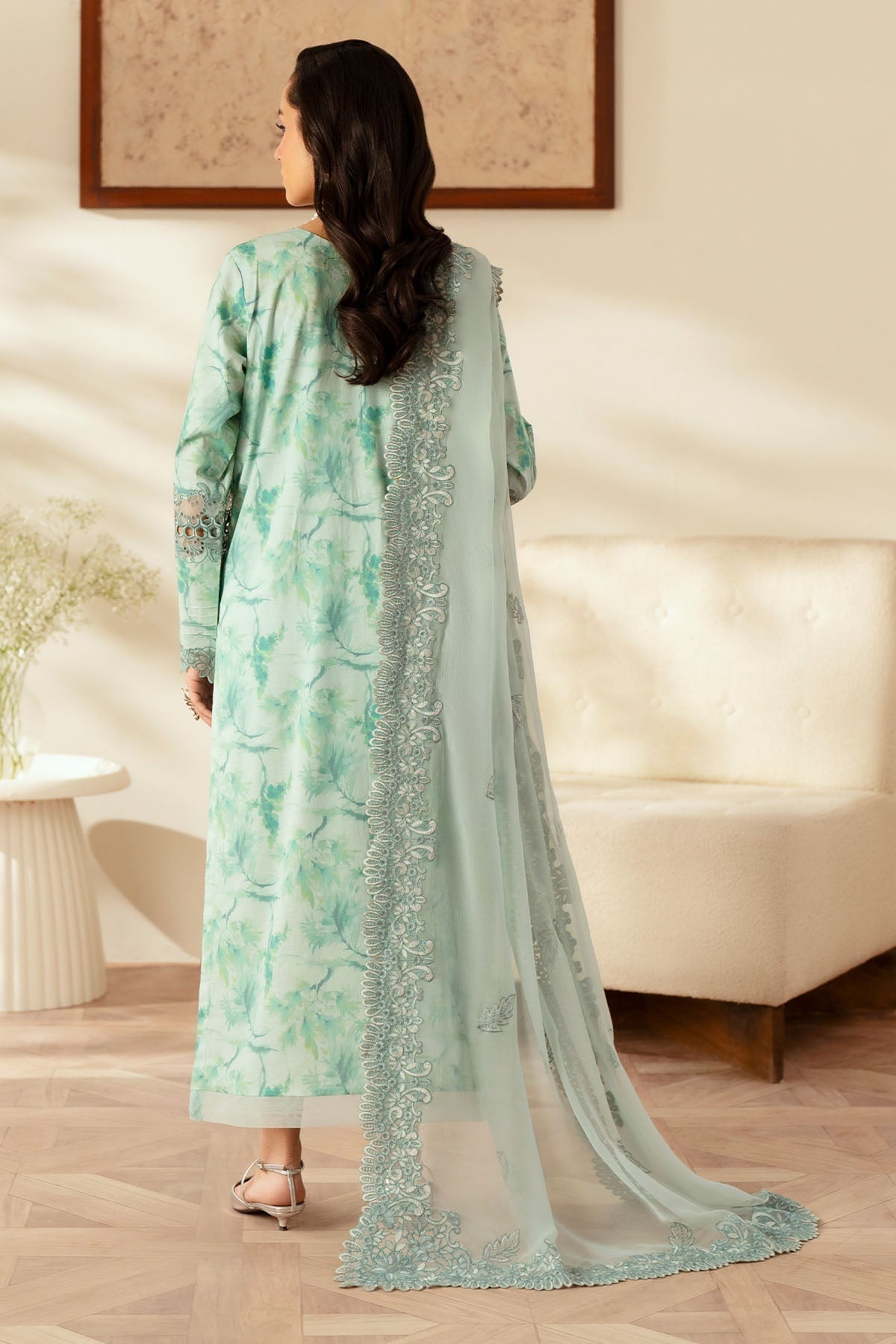 NUREH FEYA EID EDIT LAWN EMBROIDERED 2025