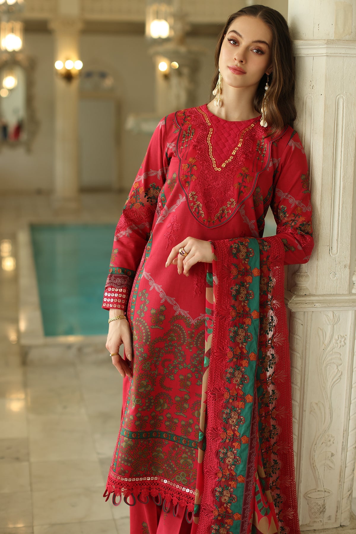 CHARIZMA ANIIQ EMBROIDERED COLLECTION SPRING SUMMER 2025