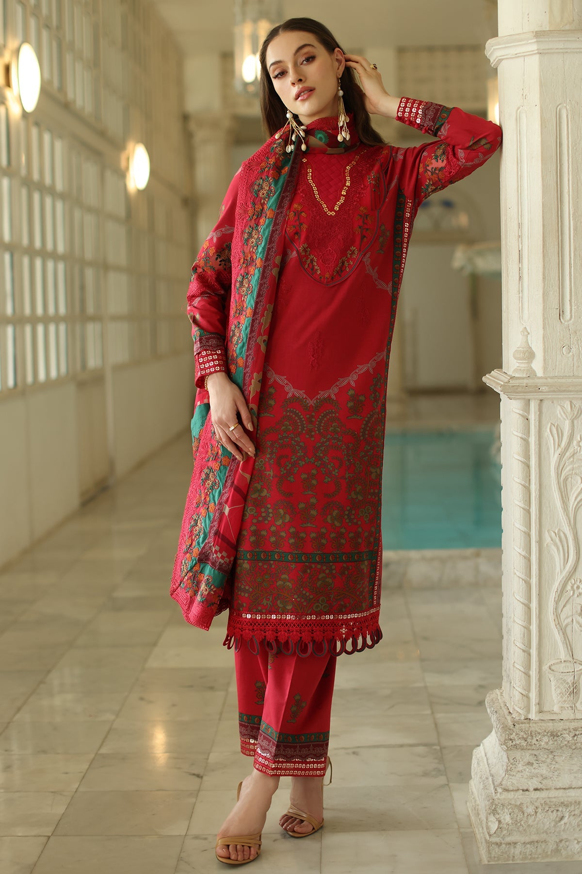 CHARIZMA ANIIQ EMBROIDERED COLLECTION SPRING SUMMER 2025