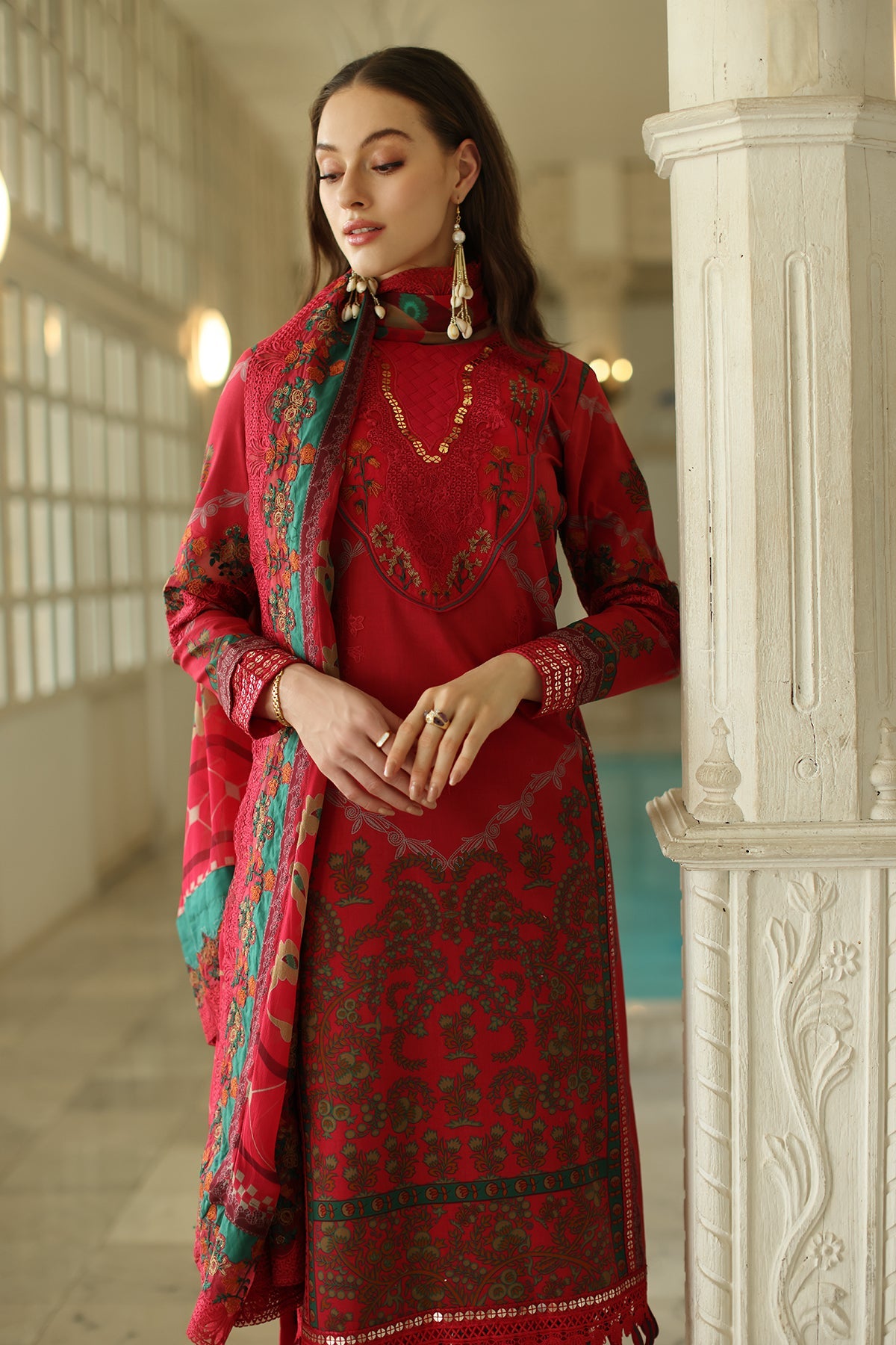 CHARIZMA ANIIQ EMBROIDERED COLLECTION SPRING SUMMER 2025