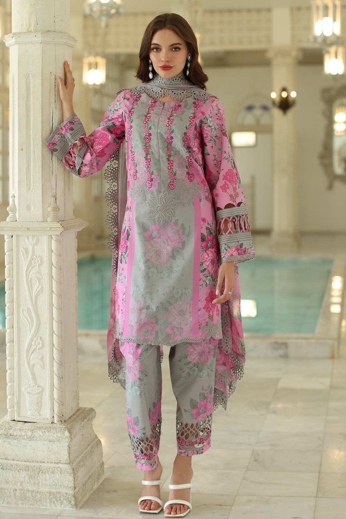 CHARIZMA ANIIQ EMBROIDERED COLLECTION SPRING SUMMER 2025