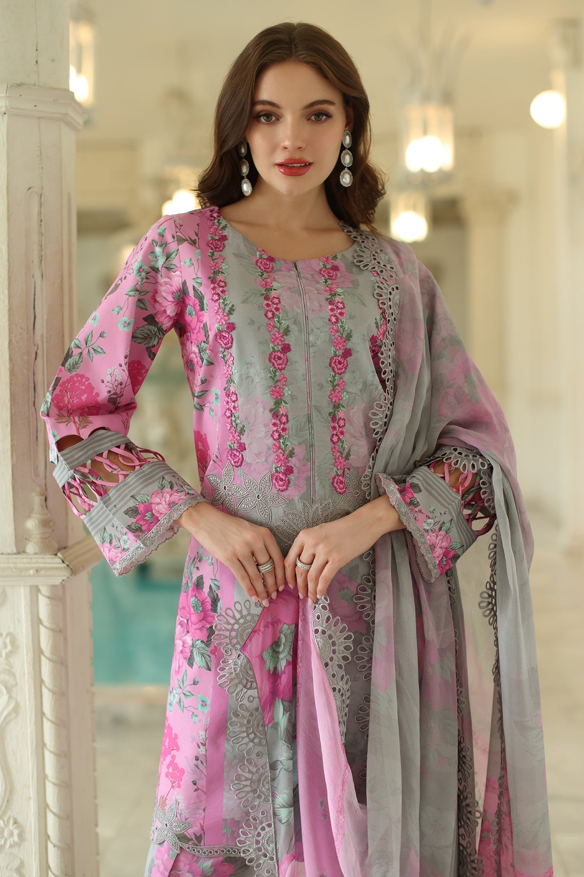 CHARIZMA ANIIQ EMBROIDERED COLLECTION SPRING SUMMER 2025