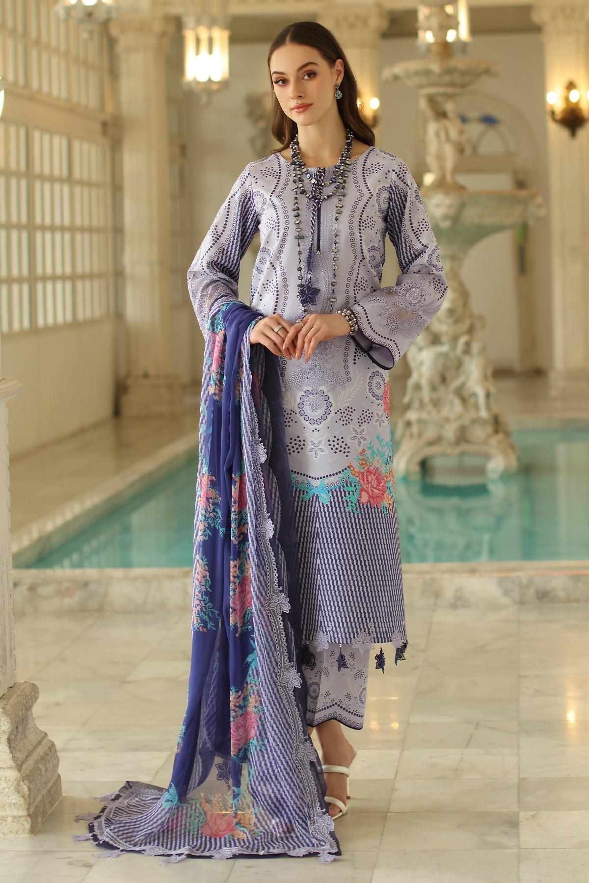 CHARIZMA ANIIQ EMBROIDERED COLLECTION SPRING SUMMER 2025