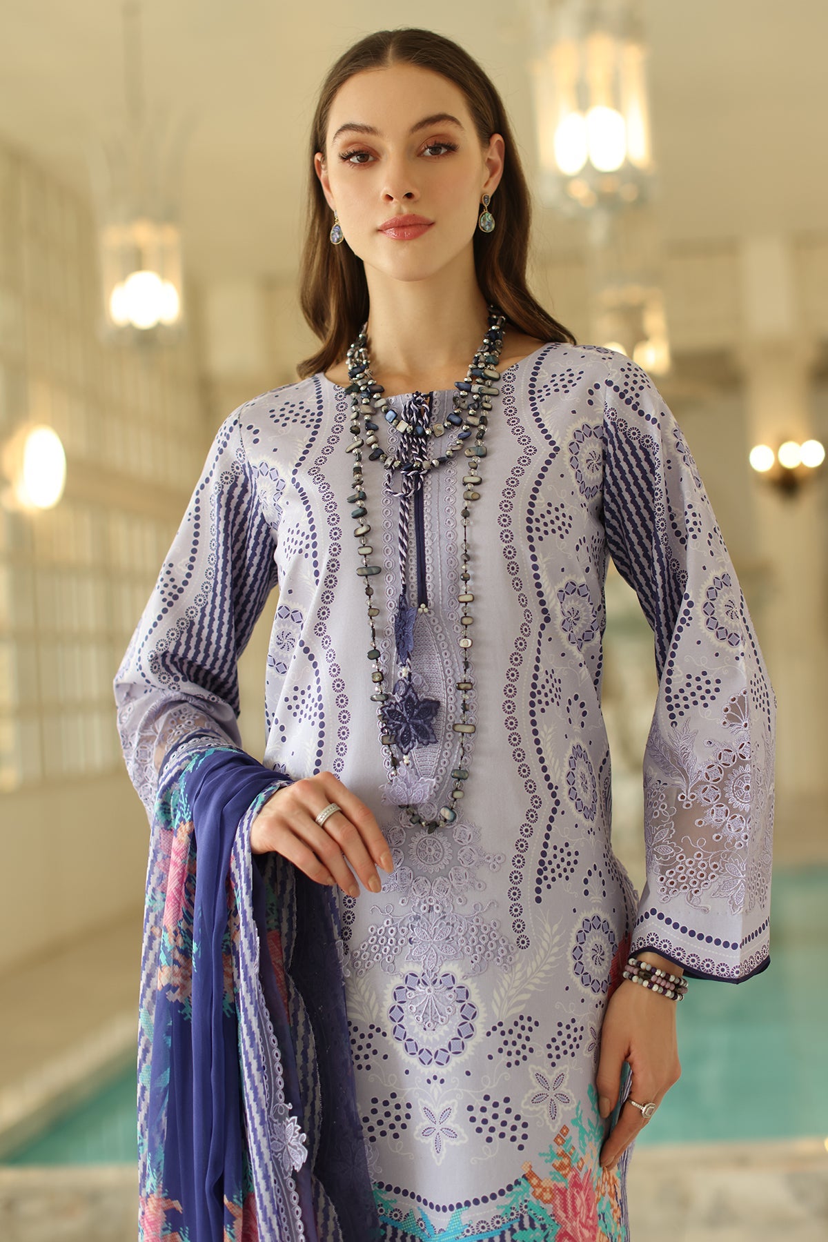 CHARIZMA ANIIQ EMBROIDERED COLLECTION SPRING SUMMER 2025